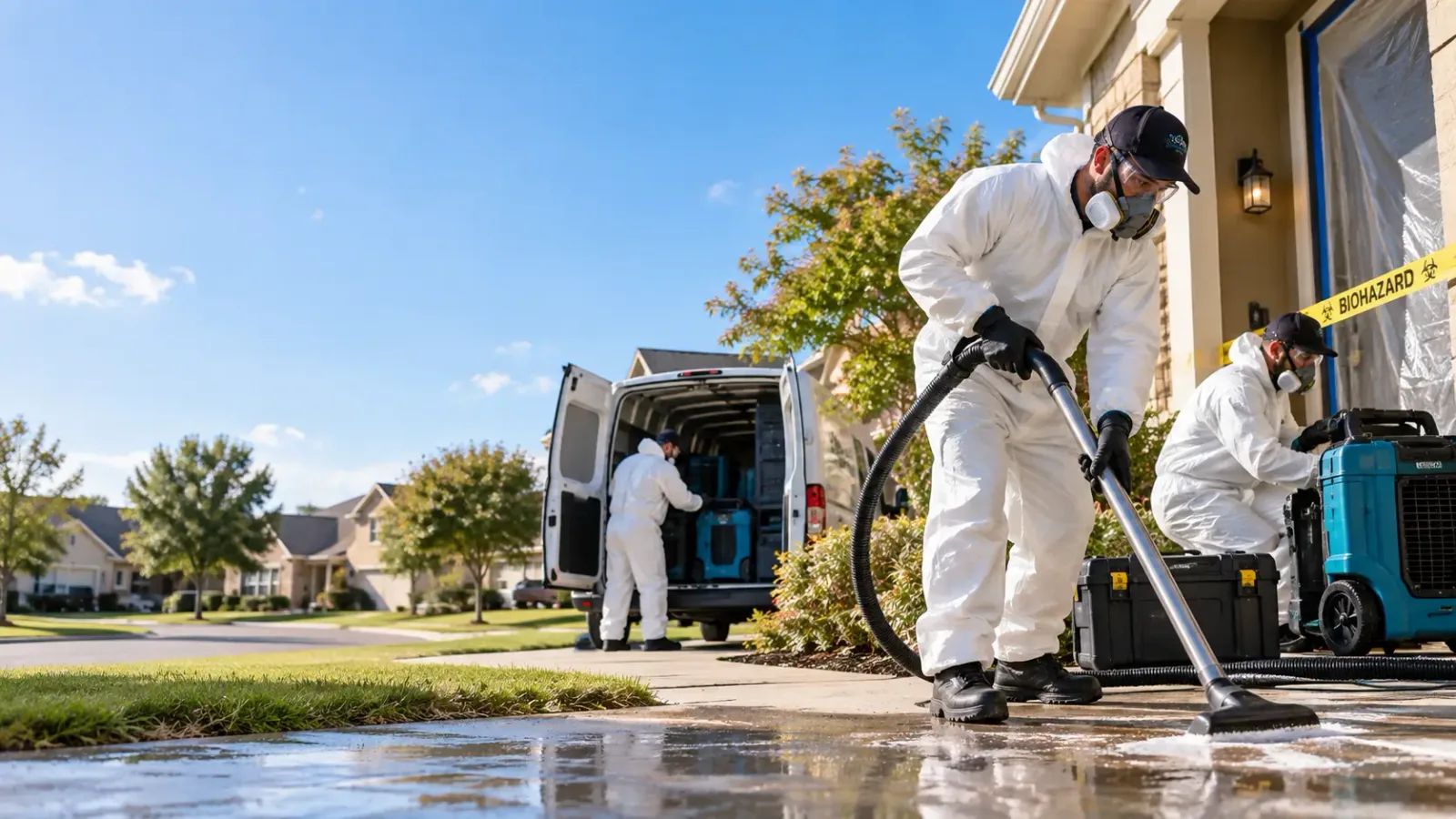 Biohazard Cleanup in Minden, TX